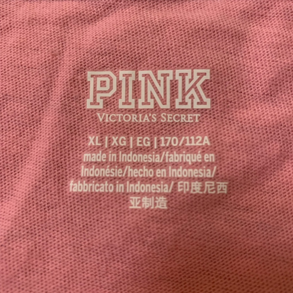 Victoria’s Secret Pink 2 Piece Set Dreamy Pink Racerback Tank & 3” Cotton Shorts - Picture 7 of 11